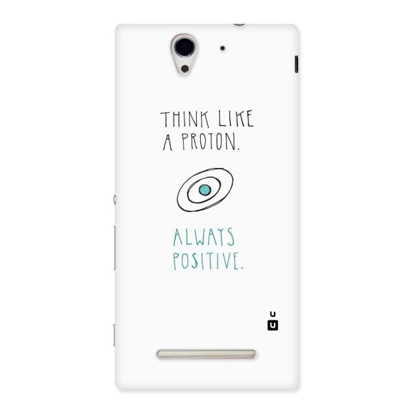 Proton Positive Back Case for Sony Xperia C3
