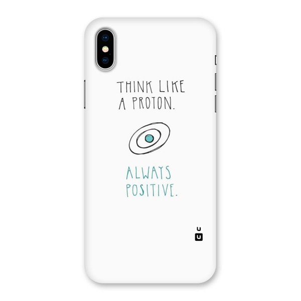 Proton Positive Back Case for iPhone X