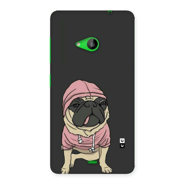 Pug Swag Back Case for Lumia 535
