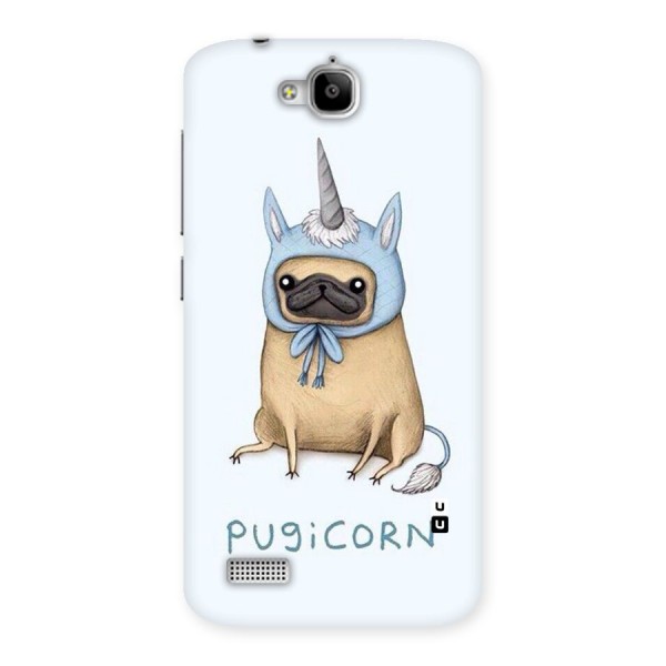 Pugicorn Back Case for Honor Holly
