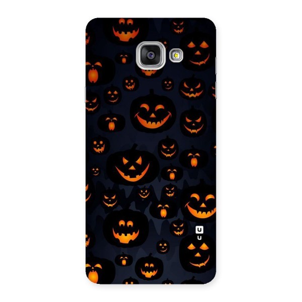 Pumpkin Smile Pattern Back Case for Galaxy A7 2016
