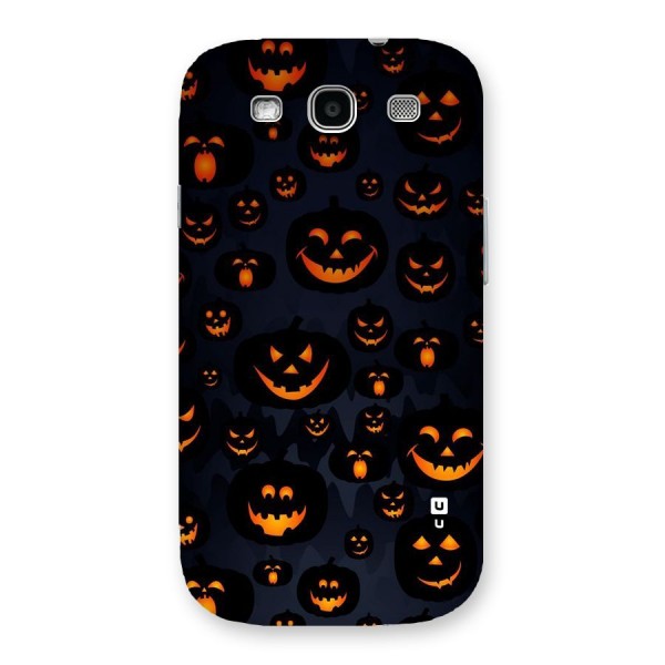 Pumpkin Smile Pattern Back Case for Galaxy S3 Neo