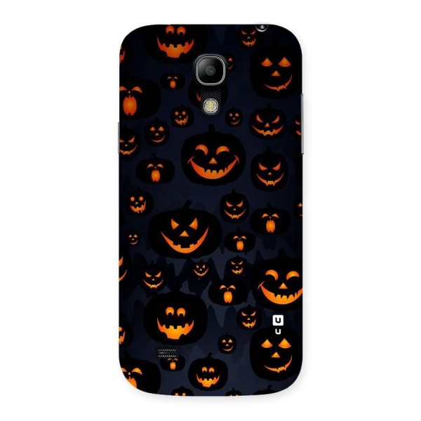 Pumpkin Smile Pattern Back Case for Galaxy S4 Mini