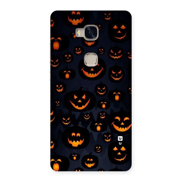 Pumpkin Smile Pattern Back Case for Huawei Honor 5X
