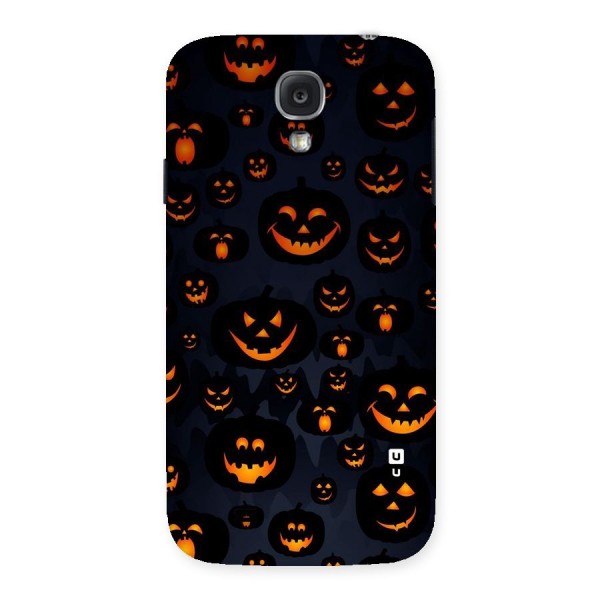 Pumpkin Smile Pattern Back Case for Samsung Galaxy S4