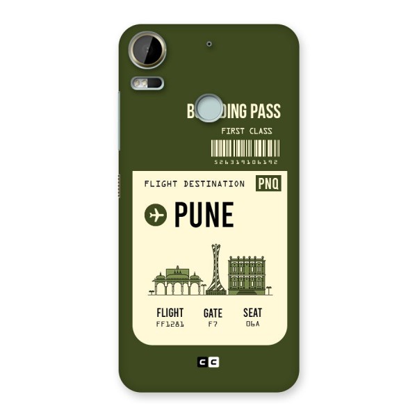 Pune Boarding Pass Back Case for Desire 10 Pro