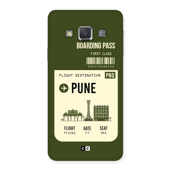 Pune Boarding Pass Back Case for Galaxy A3