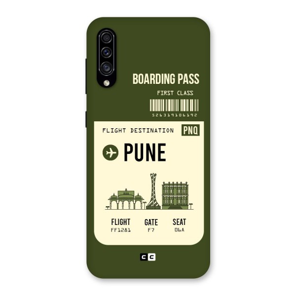 Pune Boarding Pass Back Case for Galaxy A30s