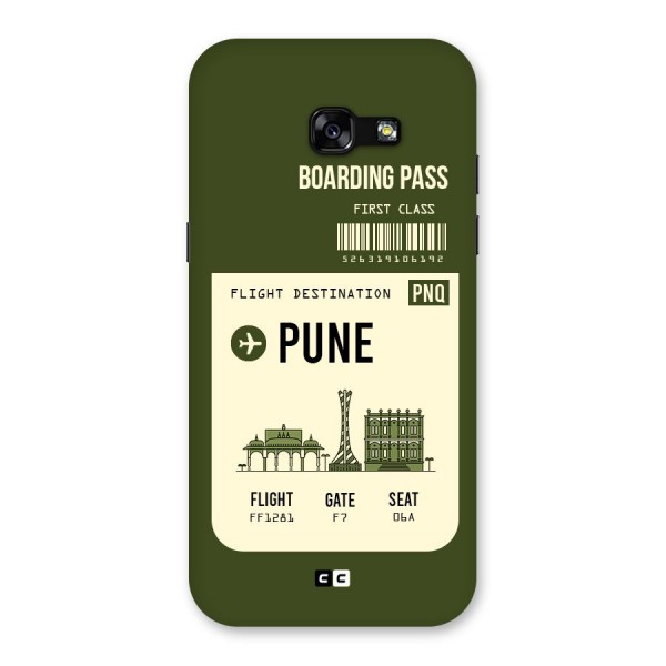 Pune Boarding Pass Back Case for Galaxy A5 2017