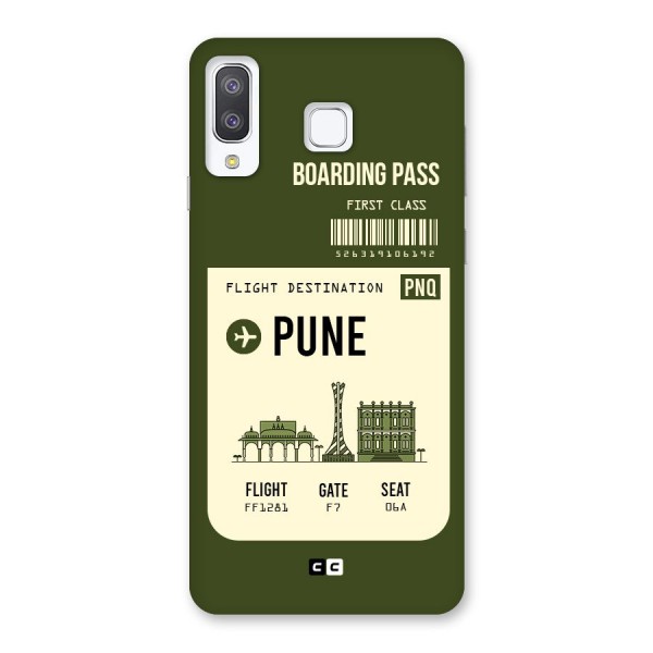 Pune Boarding Pass Back Case for Galaxy A8 Star