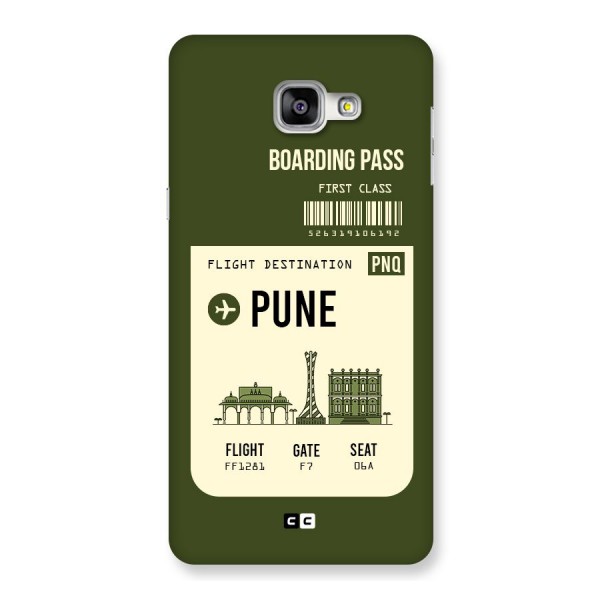 Pune Boarding Pass Back Case for Galaxy A9