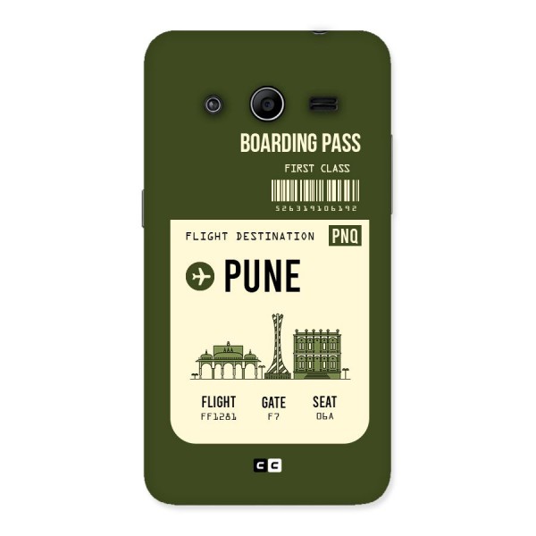Pune Boarding Pass Back Case for Galaxy Core 2
