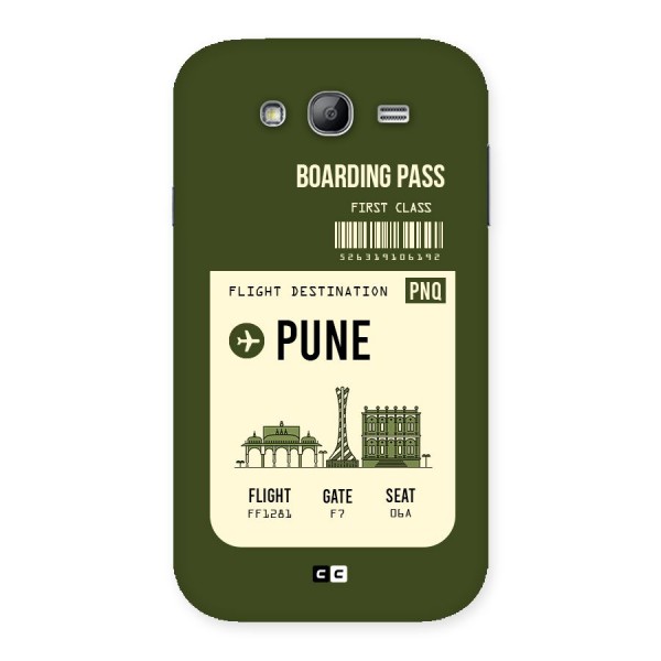 Pune Boarding Pass Back Case for Galaxy Grand