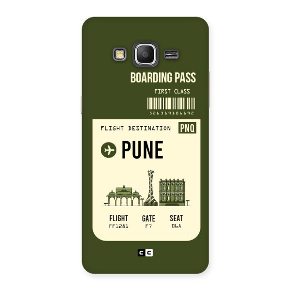Pune Boarding Pass Back Case for Galaxy Grand Prime