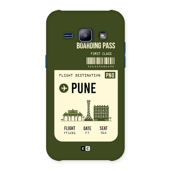 Pune Boarding Pass Back Case for Galaxy J1