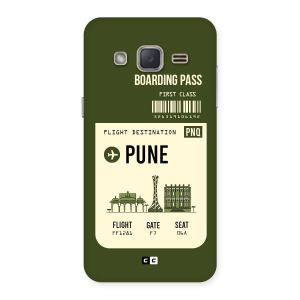 Pune Boarding Pass Back Case for Galaxy J2