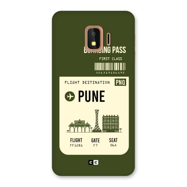 Pune Boarding Pass Back Case for Galaxy J2 Core