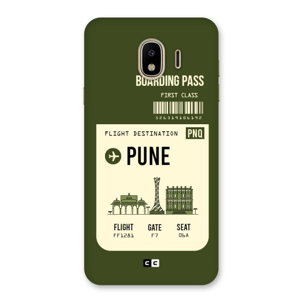 Pune Boarding Pass Back Case for Galaxy J4