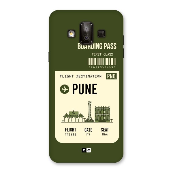 Pune Boarding Pass Back Case for Galaxy J7 Duo