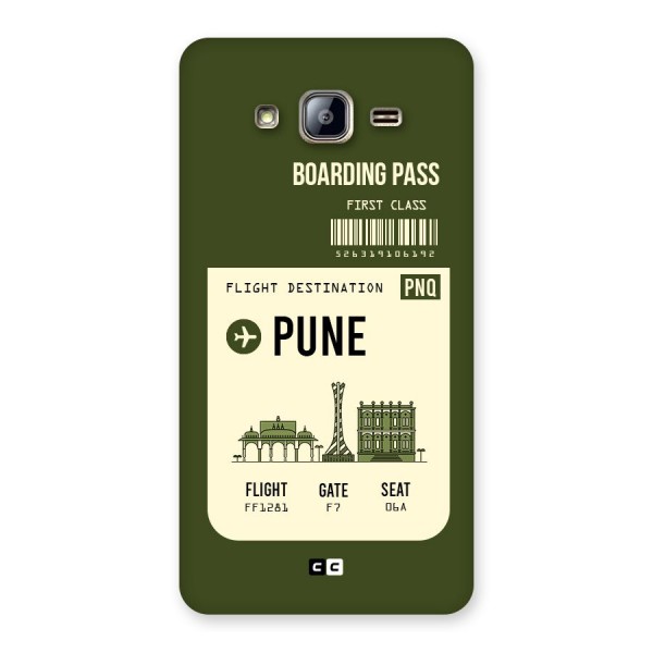 Pune Boarding Pass Back Case for Galaxy On5