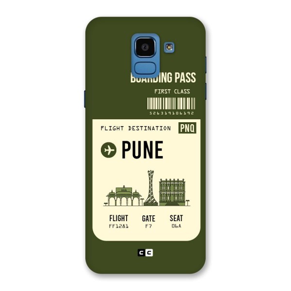 Pune Boarding Pass Back Case for Galaxy On6
