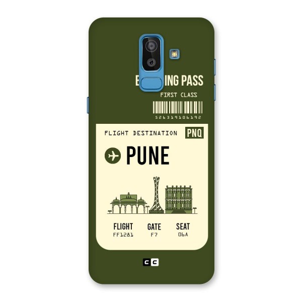 Pune Boarding Pass Back Case for Galaxy On8 (2018)
