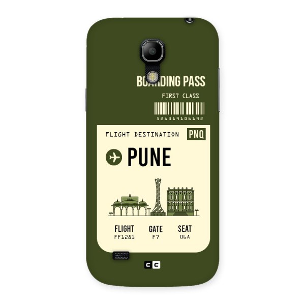 Pune Boarding Pass Back Case for Galaxy S4 Mini