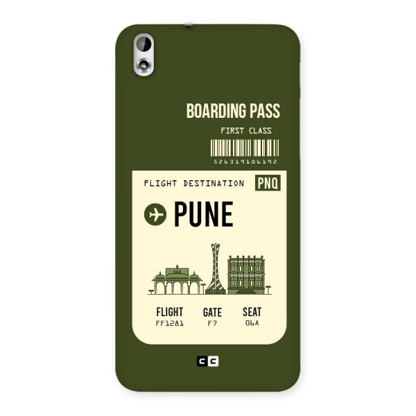 Pune Boarding Pass Back Case for HTC Desire 816