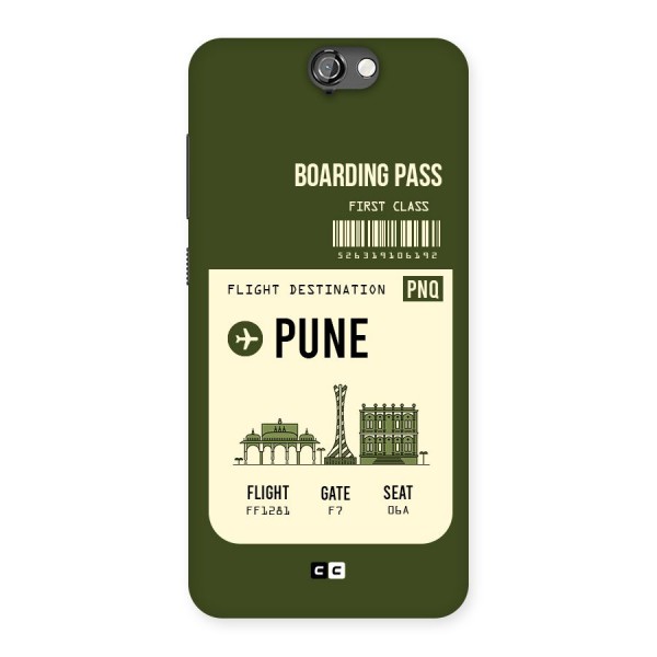 Pune Boarding Pass Back Case for HTC One A9