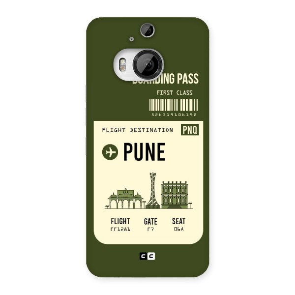 Pune Boarding Pass Back Case for HTC One M9 Plus