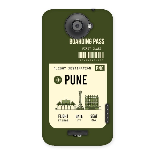 Pune Boarding Pass Back Case for HTC One X