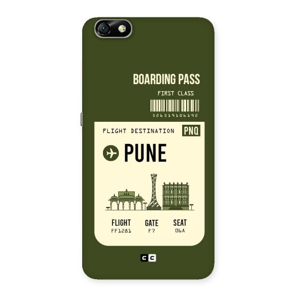 Pune Boarding Pass Back Case for Honor 4X