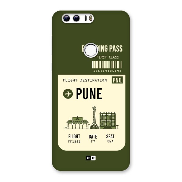 Pune Boarding Pass Back Case for Honor 8