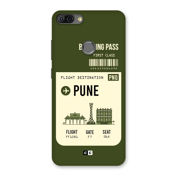 Pune Boarding Pass Back Case for Infinix Hot 6 Pro