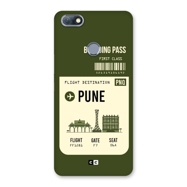 Pune Boarding Pass Back Case for Infinix Note 5