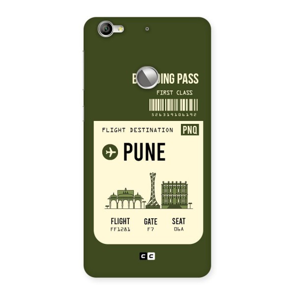 Pune Boarding Pass Back Case for LeTV Le 1s
