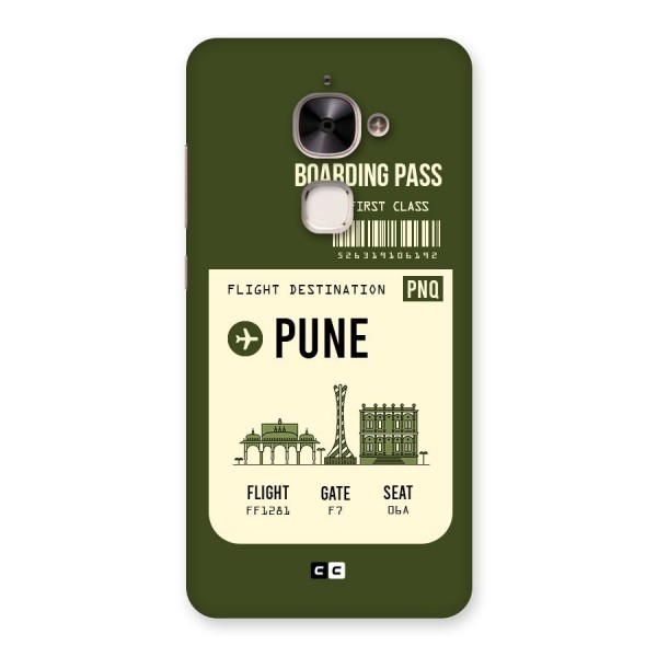 Pune Boarding Pass Back Case for Le 2