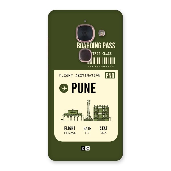 Pune Boarding Pass Back Case for Le Max 2
