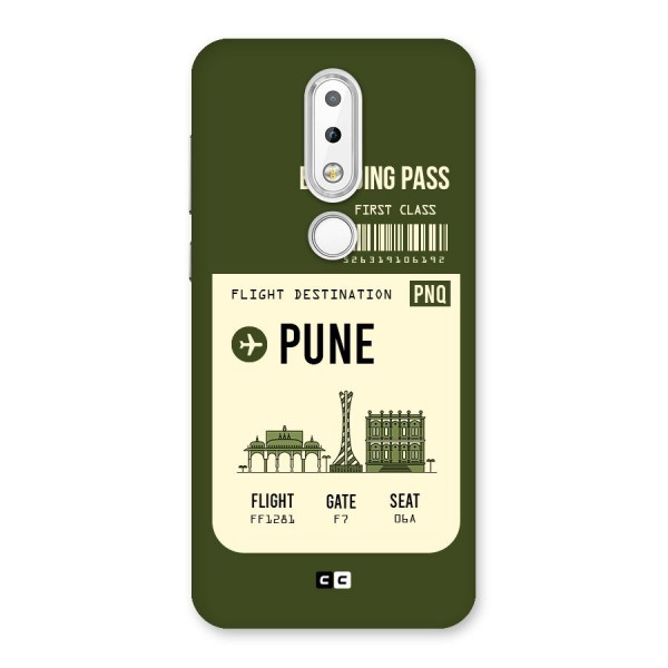 Pune Boarding Pass Back Case for Nokia 6.1 Plus