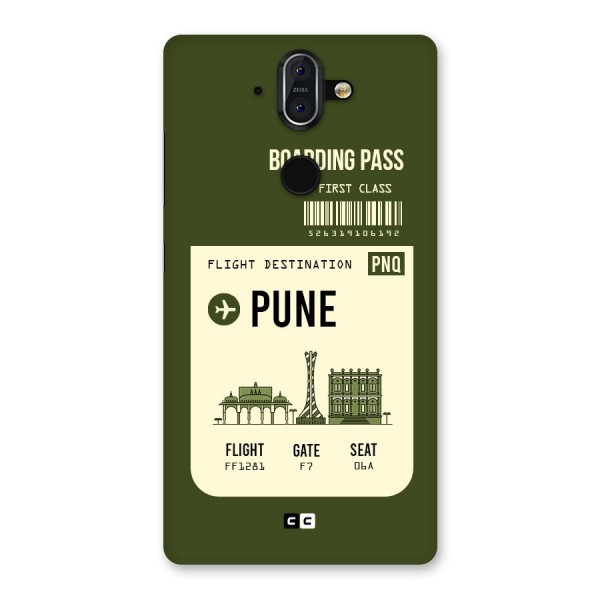 Pune Boarding Pass Back Case for Nokia 8 Sirocco