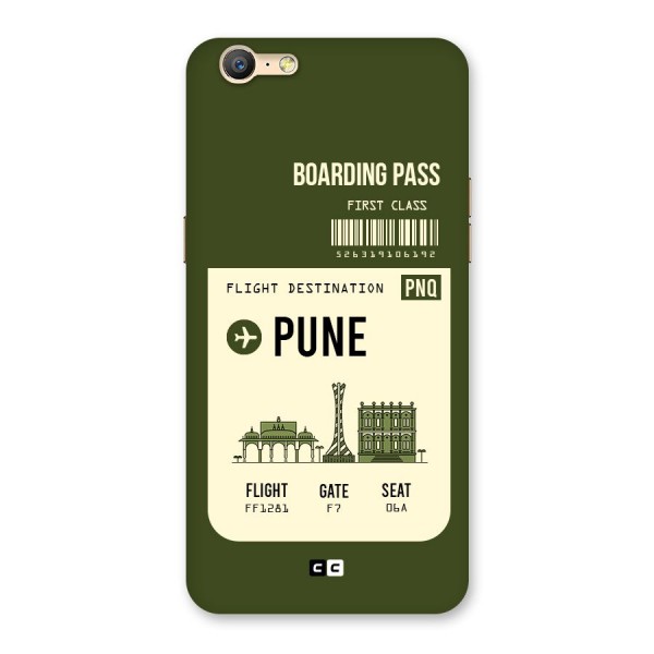 Pune Boarding Pass Back Case for Oppo A39