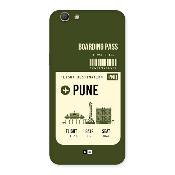 Pune Boarding Pass Back Case for Oppo A59