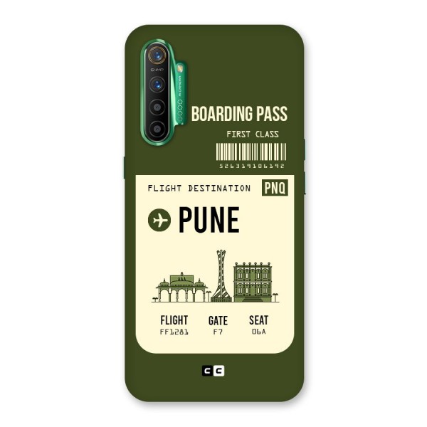 Pune Boarding Pass Back Case for Realme X2