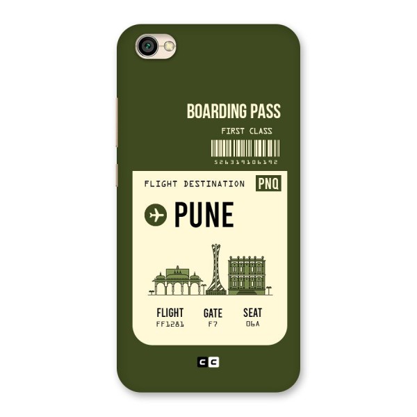 Pune Boarding Pass Back Case for Redmi Y1 Lite