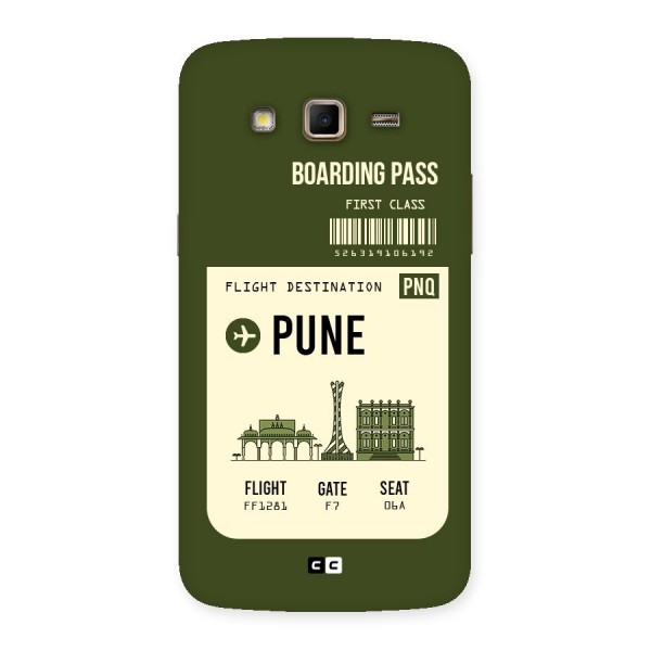 Pune Boarding Pass Back Case for Samsung Galaxy Grand 2