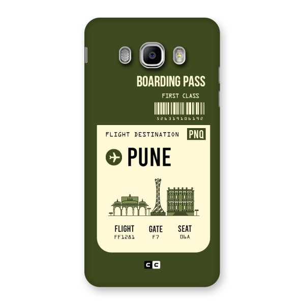 Pune Boarding Pass Back Case for Samsung Galaxy J5 2016