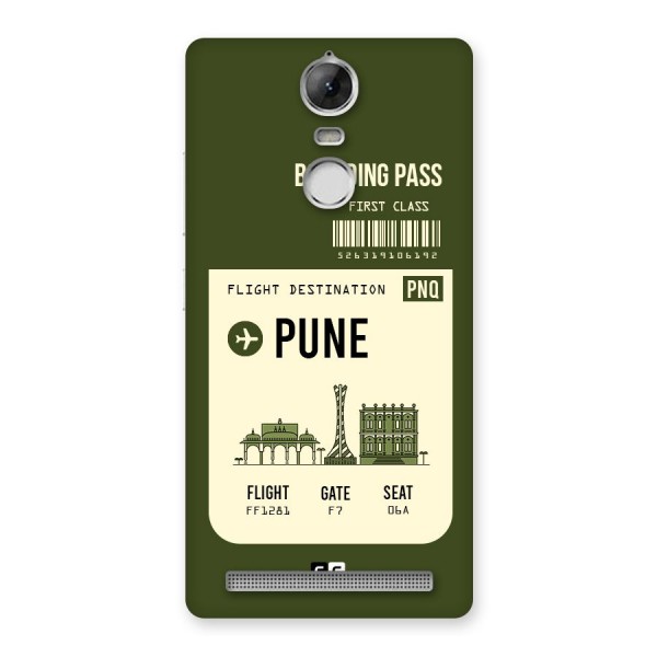 Pune Boarding Pass Back Case for Vibe K5 Note