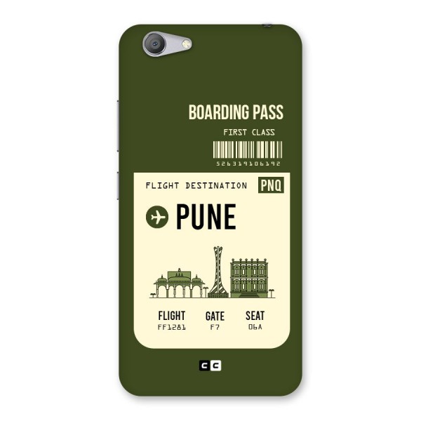 Pune Boarding Pass Back Case for Vivo Y53