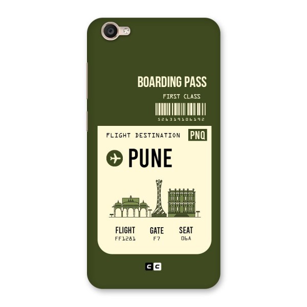 Pune Boarding Pass Back Case for Vivo Y55