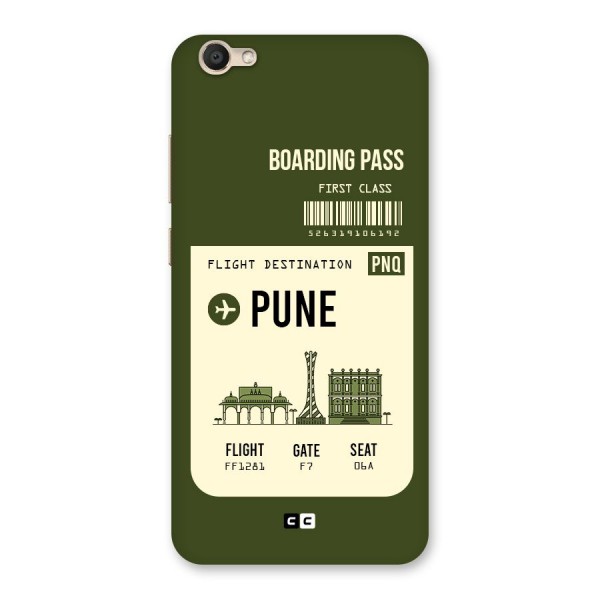 Pune Boarding Pass Back Case for Vivo Y67